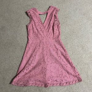Francesca’s Pink Dress